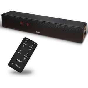 ZVOX Dialogue Clarifying Sound Bar - Patented Hearing Technology, AccuVoice TV Sound Bar with 12 Levels of Voice Boost, 17" Home Theater TV Speakers, Ideal for Smart TVs - AV157 Black