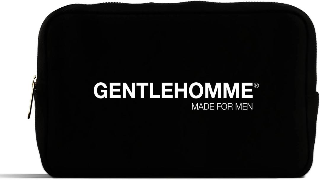 Gentlehomme Men's Travel Toiletry Bag Multipurpose Pouch for Grooming, Skincare & Cosmetics Perfect for On-the-Go Use