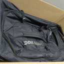 Eddie Bauer Expedition Rolling Duffel Bag with Wheels | Travel | Check-In | Luggage | Rugged | Durable - Black, 30"