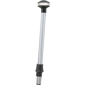 Perko 1445DP6CHR Inland-Series Reduced Glare White All-Round Pole Light - 48" Height, 5 Rake