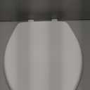 Bemis 7300SLEC Slow Close Toilet Seat, Easy Clean Hinges and Durable Plastic Seat, Made in USA, Elongated, White