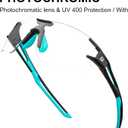 ROCKBROS Cycling Sunglasses Photochromic Bike Glasses for Men Women Sports Goggles UV Protection