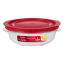 Rubbermaid 4.55 cups Food Container and Lid 1 pk (Pack of 4)