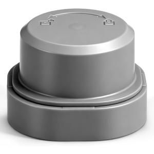 Portable Blender Blade Cover and Vessel Cap Compatible with Blast Portable Blender Bc100 Series and Bc151 Series, Replacement Accessories Lid Set, Plastic, Leak-proof Seal Dark Gray