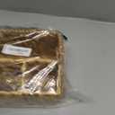 KOLWOVEN Wicker Utensil Caddy Carrier, Wicker Flatware Organizer, Hand Woven Water Hyacinth Cutlery Holder for Countertop with Handle