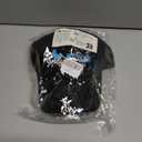 Embroidered Cotton Hat  Adjustable Baseball Cap for Women, Funny Casual Gift for Girlfriend or Self Wear Black (Black)