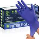 SWIFTLITE Disposable Nitrile Gloves, Food Safe, Latex-Free Powder-Free, Kitchen Rubber Gloves for Cooking and Cleaning, Large