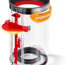 Upgraded Bin Compatible with Dyson V10 Vacuum Cleaner Canister, Large Dust Bin Replacement for Dyson Part No. 969509-01