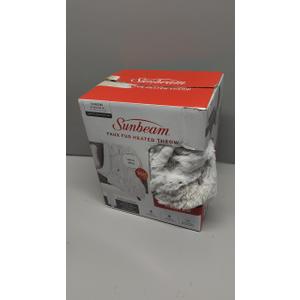 Sunbeam Faux For Heated Throw 50x60 in