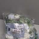 DearHouse 2Pcs Artificial Peony Flower Garland - Silk Peony Garland with Purple White Flowers for Wedding Party Table Decoration,6ft/Strand(White& Blue&Dark Blue)