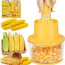 Fshow Corn Cob Stripper Tool, Corn Peeler Quickly Remove Kernels From Corn
