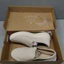 Vionic Women's Kearny Sneaker, Cream Leather, 9