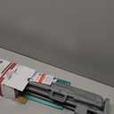 Reinforced 195 Inch Extra Wide Baby Gate Retractable Dog Fence with Support Rods  Prevent Crawling Under, 16 Foot Retractable Baby Gates Retractable Dog Gate Outdoor/Indoor Extra Long Pet Gate, Gray