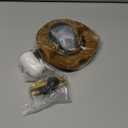 Hibbent Extra Thick Toilet Wax Ring, Toilet Bowl Wax Seal Kit with Closet Bolts, PE Flange and Extra Retainers, Thick Wax Ring Gasket for 3-inch/4-inch Waste line-Gas, Odor and Watertight Seal