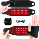 Red Light Therapy Therawrap for Carpal Tunnel, Portable Red Light Therapy for Hands Wrist Massage, 660nm & 850nm Near Infrared Light Device, with 36 Beads for Faster Recovery & Hand Pain Relief