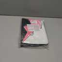 Trading Card Binder, 4 Pockets Card Holder, 55 Double Sided Removable Pages, 440 Card Sleeves, Toploader Binder, Portable Album Holder, Storage Box for Trading Cards (Pink Thunder)