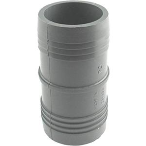 Boshart Industries Pipe Fitting Insert Coupling, Plastic, 2-in., One Size