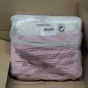 Extra Large Storage Basket - 23.6" x 23.6" x 14.1" Pink Blanket Basket Living Room, Soft Toy Baskets Storage Kids Dogs, Cotton Rope Woven Toy Storage Bin Box, Throw Pillow Holder Organizer (White and Pink)