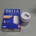 Brita Faucet Mount Water Filter for Sink, Removes 99% of Lead, Elite Filtration System, Includes 2 Replacement Filters, White