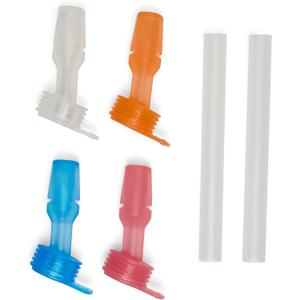 CamelBak Thrive Kids Bite Valve Replacement for Thrive Flip Straw Kids Water Bottles, 4-Pack, Multi-Color