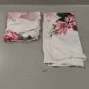 Wotinsi Pink Roses Hand Towel for Bathroom Set of 2 Hand Bath Towels Soft Absorbent Decorative Towels for Bathroom Kitchen Yoga Home Decor 14 x 28 in