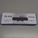 OGUPGX Computer Speakers for Desktop Pc, Monitor Speakers for Laptop,Pc Speakers with Loud Sound,Volume Control Easily Clamps to Monitors(USB-C to USB Adapter Included) (Black)