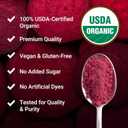 Force Factor Total Beets Organic Beetroot Powder Superfood to Boost Daily Nutrition, USDA Organic, Vegan, Gluten-Free, and Non-GMO Beet Supplement, Unflavored, 90 Servings (EXP 02/28/28)