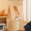 30 Pcs Large Paper Bread Bags, 9.05x4.72x1.96inch