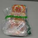 TP Taco Holder Stands, Set of 2 Melamine Large Taco Serving Rack Tray with Handle, Holds 3 Tacos, Dishwasher Safe, Ideal for Taco Night, Party, Home, Fiesta, Talavera Bloom (Calor Orange)