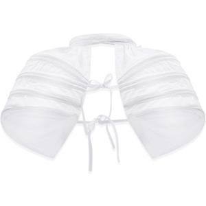 Hercicy Women Victorian Pannier Petticoat Hoop Skirt Cage Underskirt Bustle Crinoline for Rococo Renaissance Costume Wedding