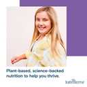 KATE FARMS Organic Pediatric Peptide 1.0 Formula, Vanilla, Sole-Source Hydrolyzed Plant-Based Nutrition for Oral or Tube Feeding, 8.45 oz (12 pack)