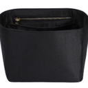 Hermes ZTUJO Picotin 18 Organizer - Luxury Purse Insert, Silky Smooth Fits Bags (Black)