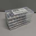 5 x 20Pieces 1/2"-13 Inch Nylon Lock Nuts,SpzcdZa 304(A2-70) Stainless Steel LockNuts for Industrial and Construction Fasteners;Standard Metric Thread Nylock Nuts