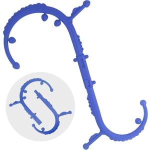 Massage Stick,Handheld Trigger Point Back and Neck Massager Cane, Deep Tissue Self Massage Tool for Muscle Knots and Myofascial Release,for Pain Relief and Muscle Recovery,Blue