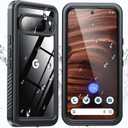 ANTSHARE for Google Pixel 10 Pro Case, IP68 Waterproof Case with [Built-in Screen/Camera Protector], 360 Full Body Sealed Protective Shockproof Front and Back Cover for Pixel 10 Pro (Black)
