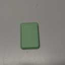 Magnetic Wallet Cell Phone Card Holder for Phone Case with Mag-Safe, Stronger Magnetic RFID Leather Phone Wallet Stick on Series of iPhone 17/16/15/14/13/12 and Pro/Promax,Light Green
