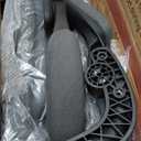 Big and Tall Office Chair with Adjustable Lumbar Support,Breathable Fabric High Back Desk Computer Chair with Adjustable Flip-up Armrests,Ergonomic Swivel PC Chair with Rocking Function (Grey)