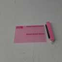 Desktop Acrylic Dry Erase Board, Weekly White Board with to Do List, 9.5"x6.7" Tabletop Whiteboard with Stand, Frameless Dry Erase Pink White Board, for Office, Home, School(Desktop-PK-1724)