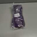 3 x Purple Braiding Hair 14 Inch Short Pre Stretched Hair Straight Yaki Texture Synthetic Hair Extensions Softness, 2 Packs