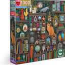 eeBoo: Piece and Love Alchemist Cabinet 1000 Piece Square Jigsaw Puzzle, Jigsaw Puzzle for Adults and Families, Includes Glossy, Sturdy Pieces and Minimal Puzzle Dust