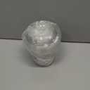 30 Packs Clear Nursery Pots for Plants, 3.5/4/5 Inch High Transparency Plastic Seedling Plant Pot with Drainage Holes, Includes 20 Labels