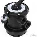 SP0714T Top-Mount Multiport Valve Compatible with Hayward VariFlo, Replacement for Hayward Above-Ground Pro-or VL 210 Series Sand Filter, 1-1/2 Seven Position Control Valve