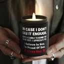 Lihome Gifts for Him - Anniversary Wedding, Birthday, Christmas, Friendship Gifts, Natural Soy Wax Vanilla Coconut Scented Candles(7oz)