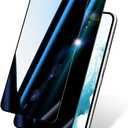 2 Pack Privacy Screen Protector for Samsung Galaxy S22 Plus/S22+|Anti-Spy Tempered Glass, Anti-Scratch, 9H Hardness & Easy Installation