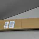 LazBlinds No Tools No Drill Cordless Bamboo Roman Shades, Light Filtering Window Treatment, Roll Up Bamboo Blinds for Windows 34.5'' W x 72'' H, Brown
