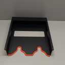 Maxshine Universal Dual Polisher Wall Holder (Black Iron) | Fits Dual Action & Rotary Polishers with Cord Organizer | Anticorrosion, Space-Saving Wall Mount Rack | Car Detailing Storage Accessory