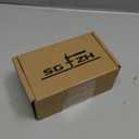 1/4-20 x 2 Hex Head Screw Bolt, Nuts, Flat & Lock Washers, 20Pcs 18-8 (304) Stainless Steel, Fully Threaded, Black Oxide by SG TZH