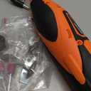 12V Tungsten Electrode Sharpener Grinder,4 Sizes 4 Angles Tungsten Electrode Grinder Head,Cordless Tungsten Grinder for tig welding with Flat Grinding Block, Cut-Off Slot, Multi-Angle & Offsets