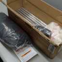 71x59x26 Inches Puppy Playpen with Gate, Dog Playpen for Puppies or Small Dogs, Sturdy Safety Dog Fence Pet Playpen with Thickened Fabric, High-Strength Nylon Wire Mesh for Indoor & Outdoor, Washable (Black-Extra Large)