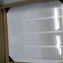 Hrboat 16x16 Steel Return Air Grille, Fits 16"W x 16"H Duct Opening